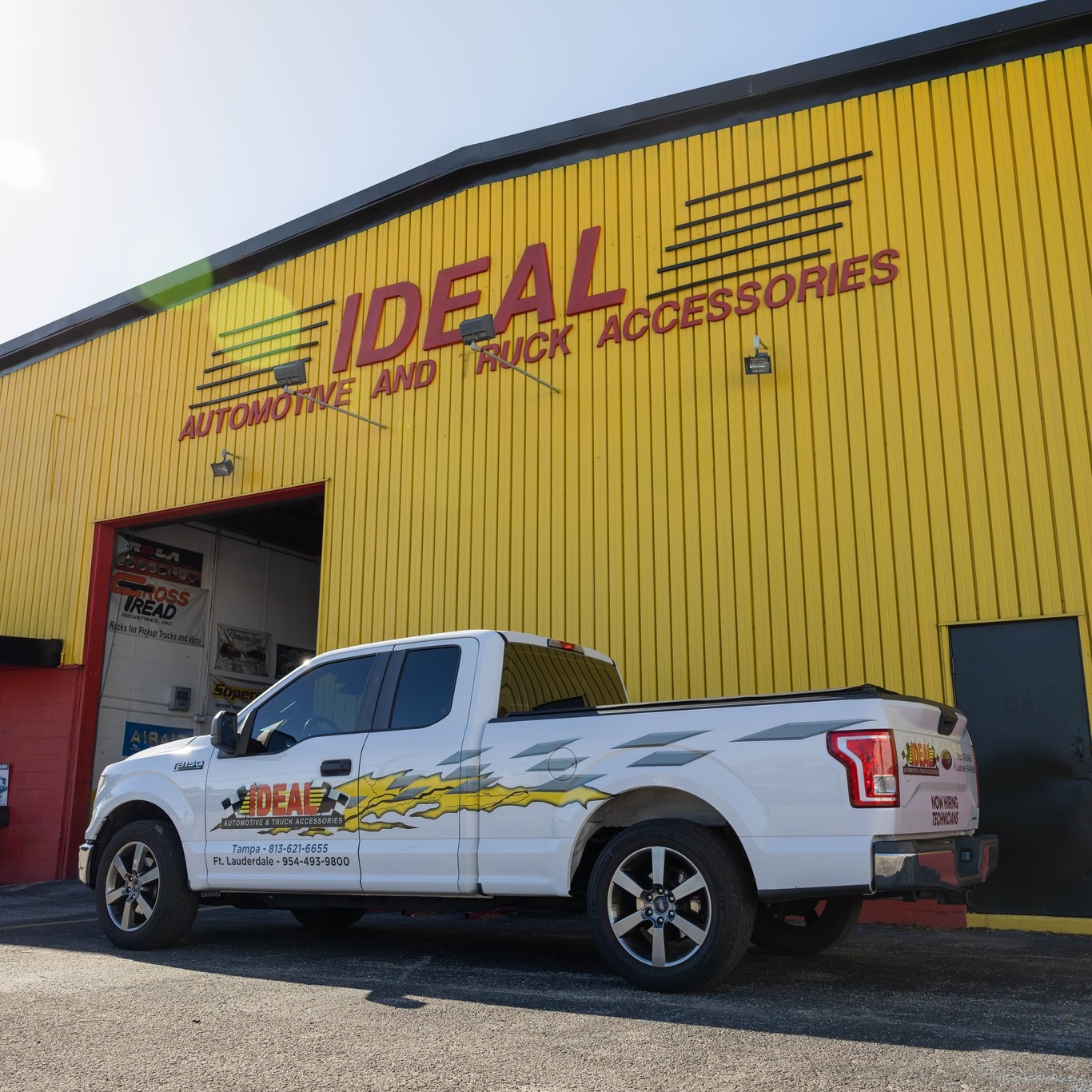 exterior of Ideal Automotive shop