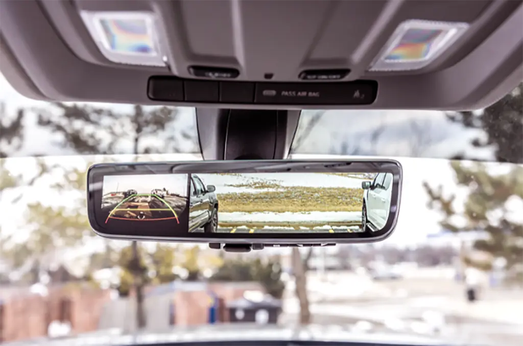 camera in rear view