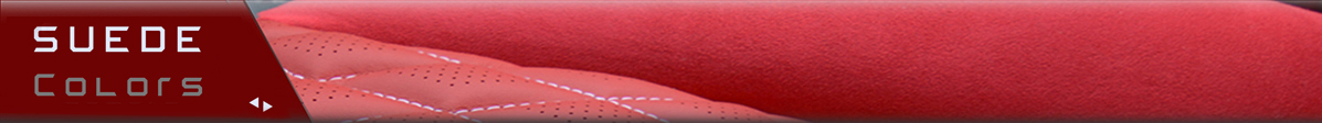 Suede Colors - Leather Seat Options